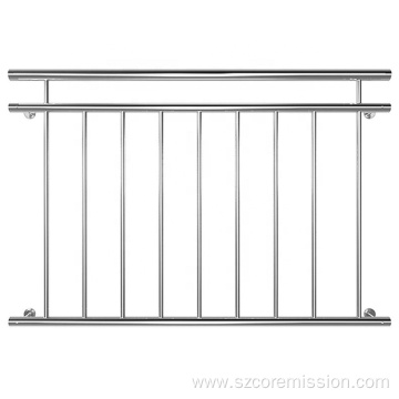 French Stainless Steel Railing Design Balcony Fence
